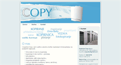 Desktop Screenshot of copydoo.si